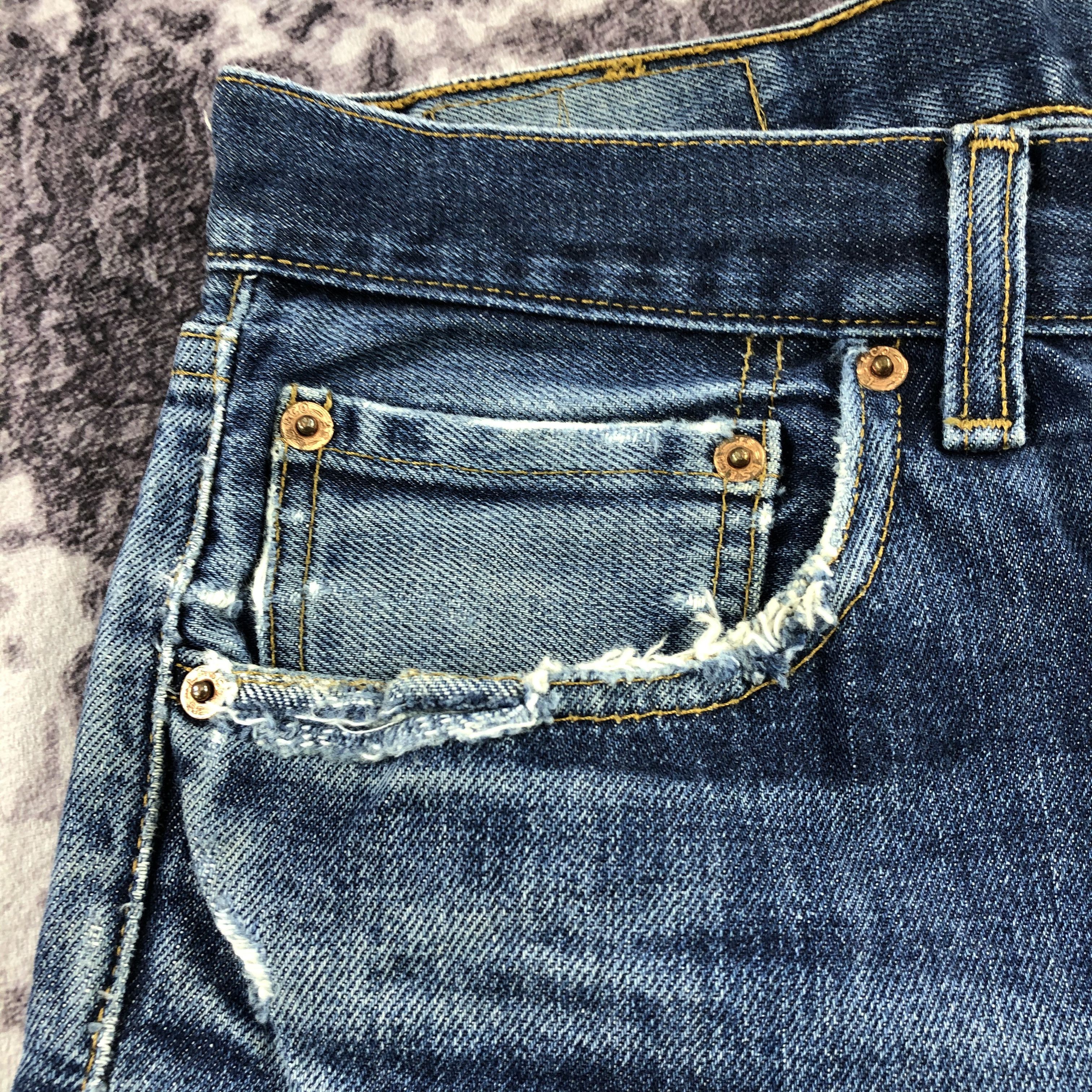 Levi's × Vintage Vintage 90s Blue Wash Levis 501 Jeans-JM2594 Size US 33 - 10 Thumbnail