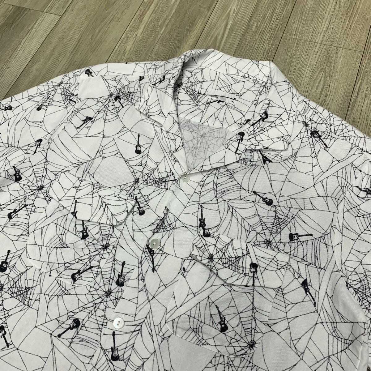 Lad Musician Lad Musician Guitar Spider Web Button Up Shirt – SS12 Size US S / EU 44-46 / 1 - 2 Thumbnail