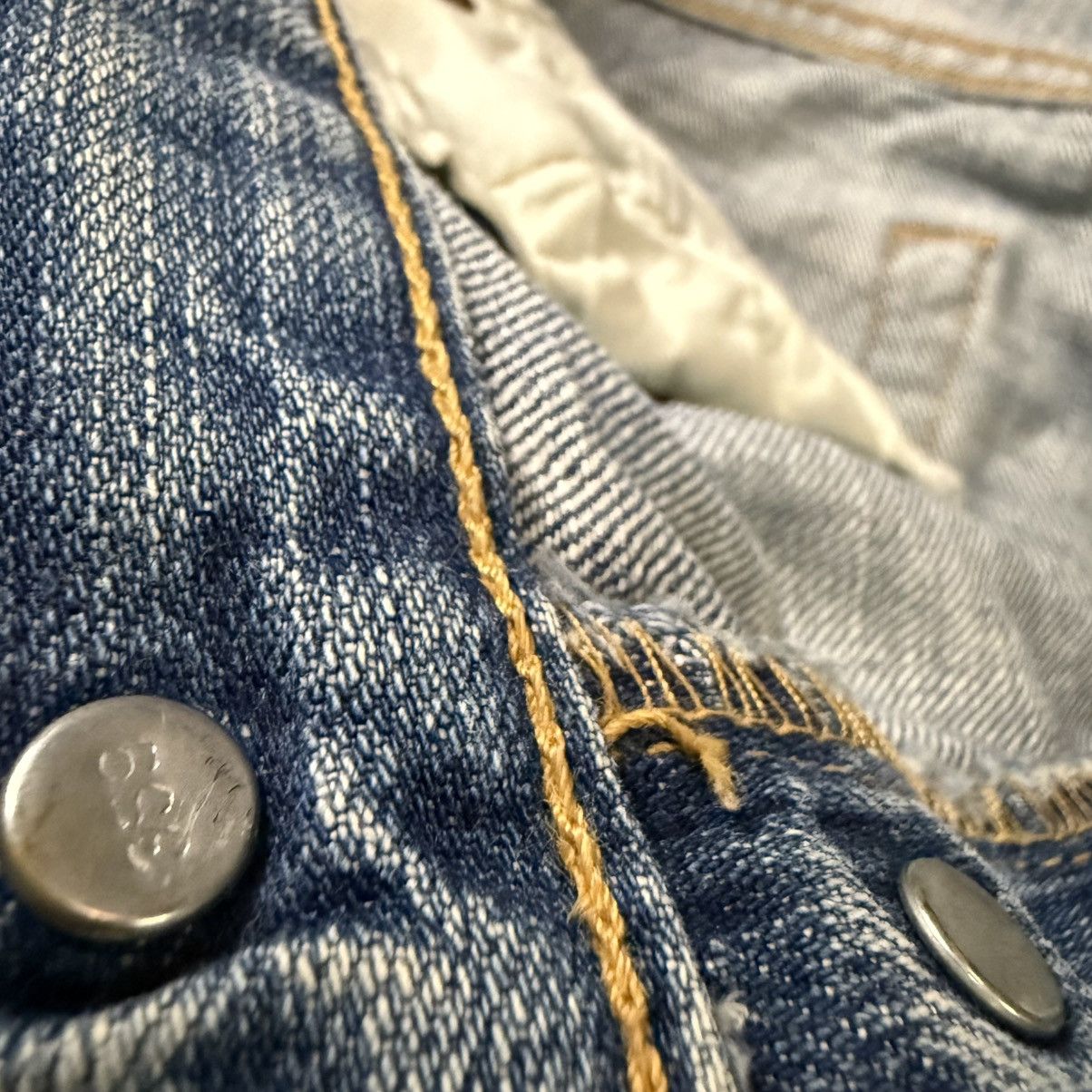 Levi's Vintage Y2K Levis 501 Distressed Aging Denim W29 Size US 29 - 14 Thumbnail