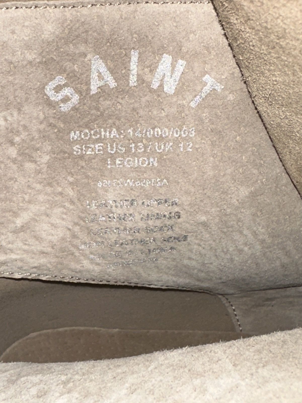 Other Saint Morta Legion Men's Size 13 Mocha Combat Suede Boots 13 Size US 13 / EU 46 - 7 Thumbnail
