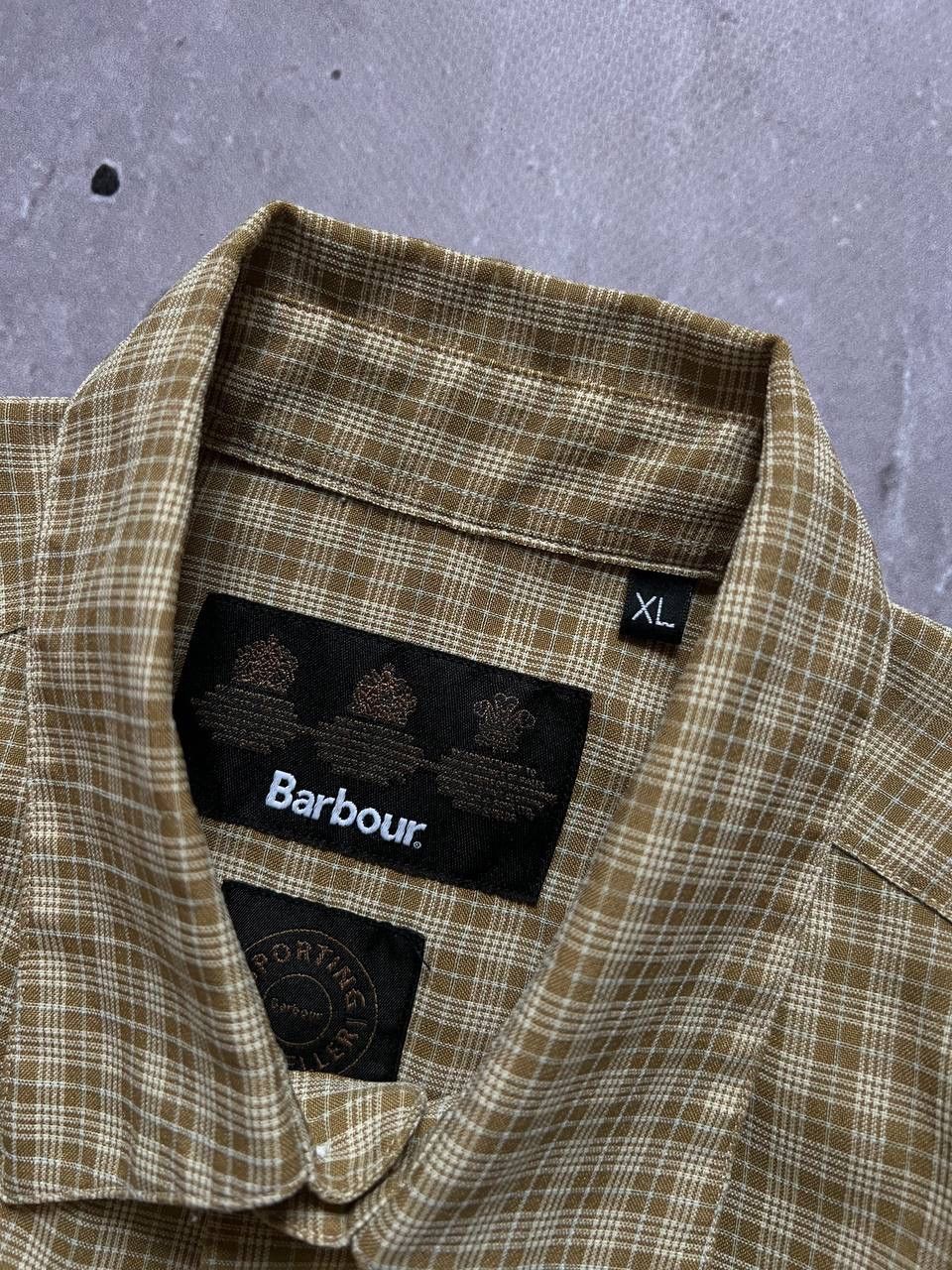 Barbour Barbour Linen Mix Short Sleeve Check Summer Shirt Size XL Size US XL / EU 56 / 4 - 5 Thumbnail