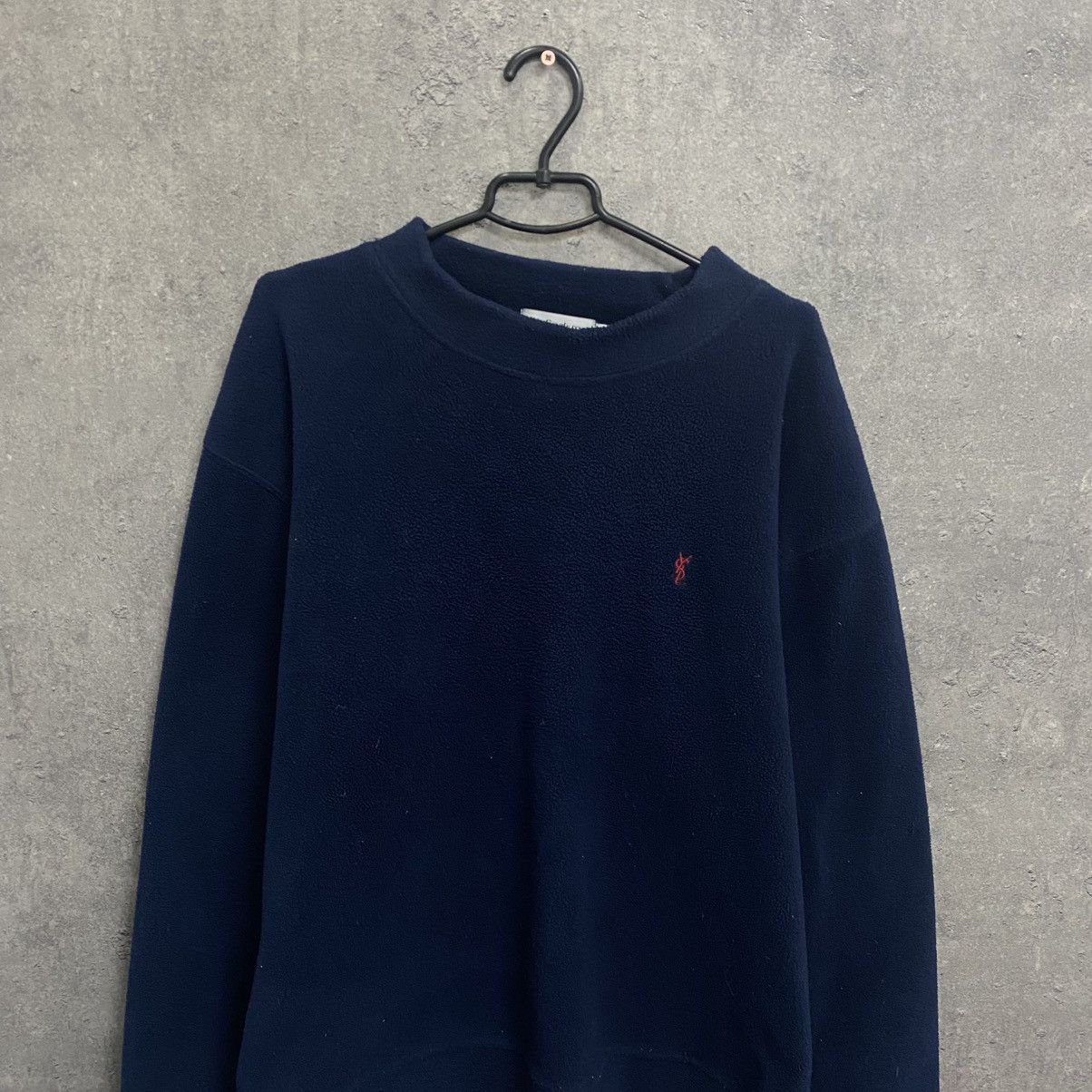 Yves Saint Laurent Yves Saint Laurent Vintage Fleece YSL Sweatshirt Size US XL / EU 56 / 4 - 4 Thumbnail