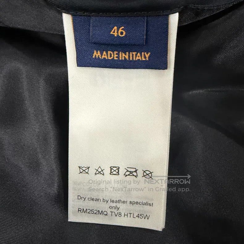 Louis Vuitton Logo Embossed Inlaid Parka Jacket