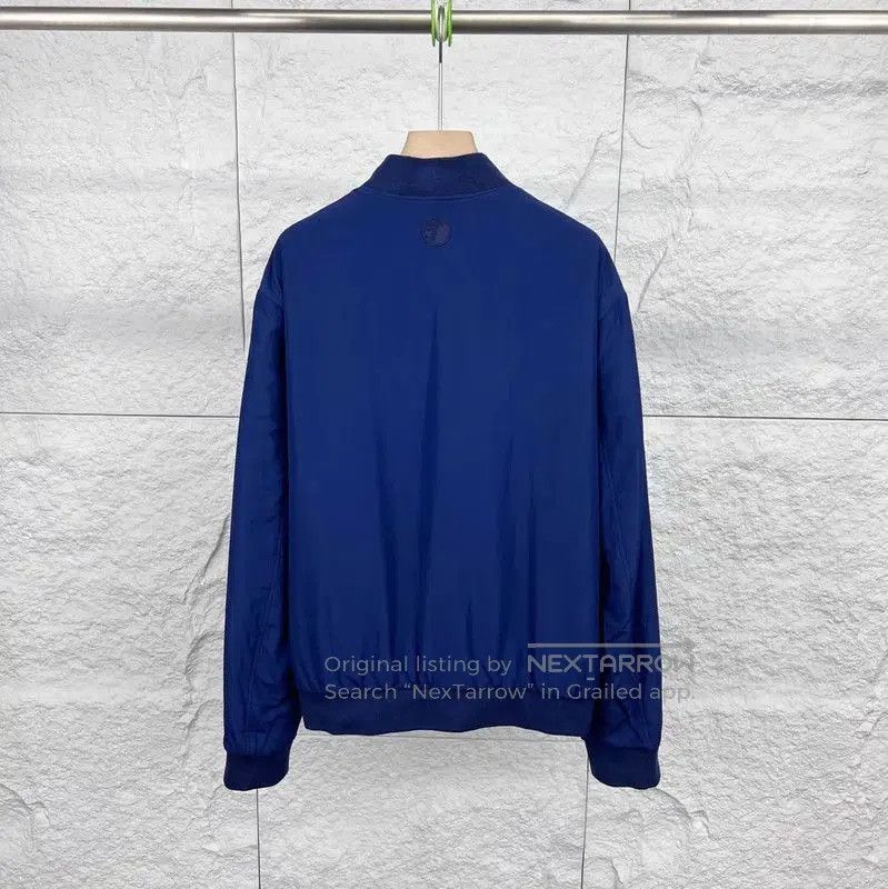 Versace Versace Navy Blue Cotton Men's Jacket . Size US M / EU 48-50 / 2 - 2 Thumbnail
