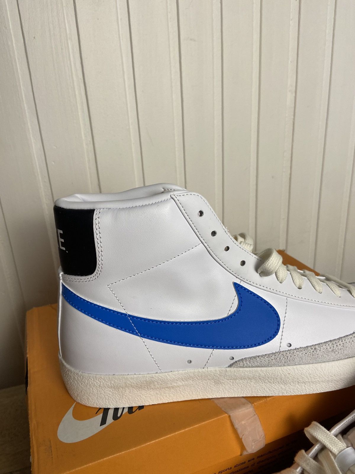 Nike New Nike Blazer Mid 77 Vintage Authentic White 11US Size US 11 / EU 44 - 10 Thumbnail