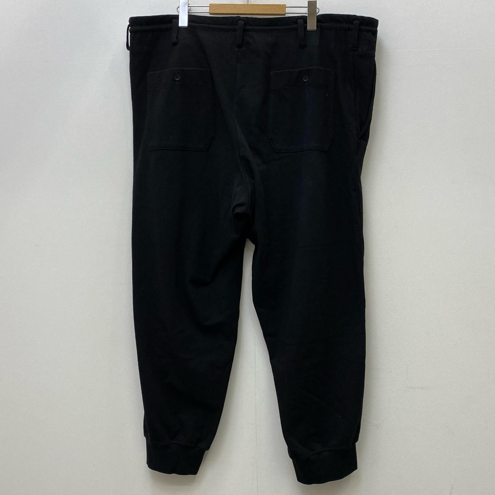 Yohji Yamamoto Yohji Yamamoto POUR HOMME DENSE PLAIN STITCH HEM RIB PANTS Size US 44 / EU 60 - 1 Thumbnail