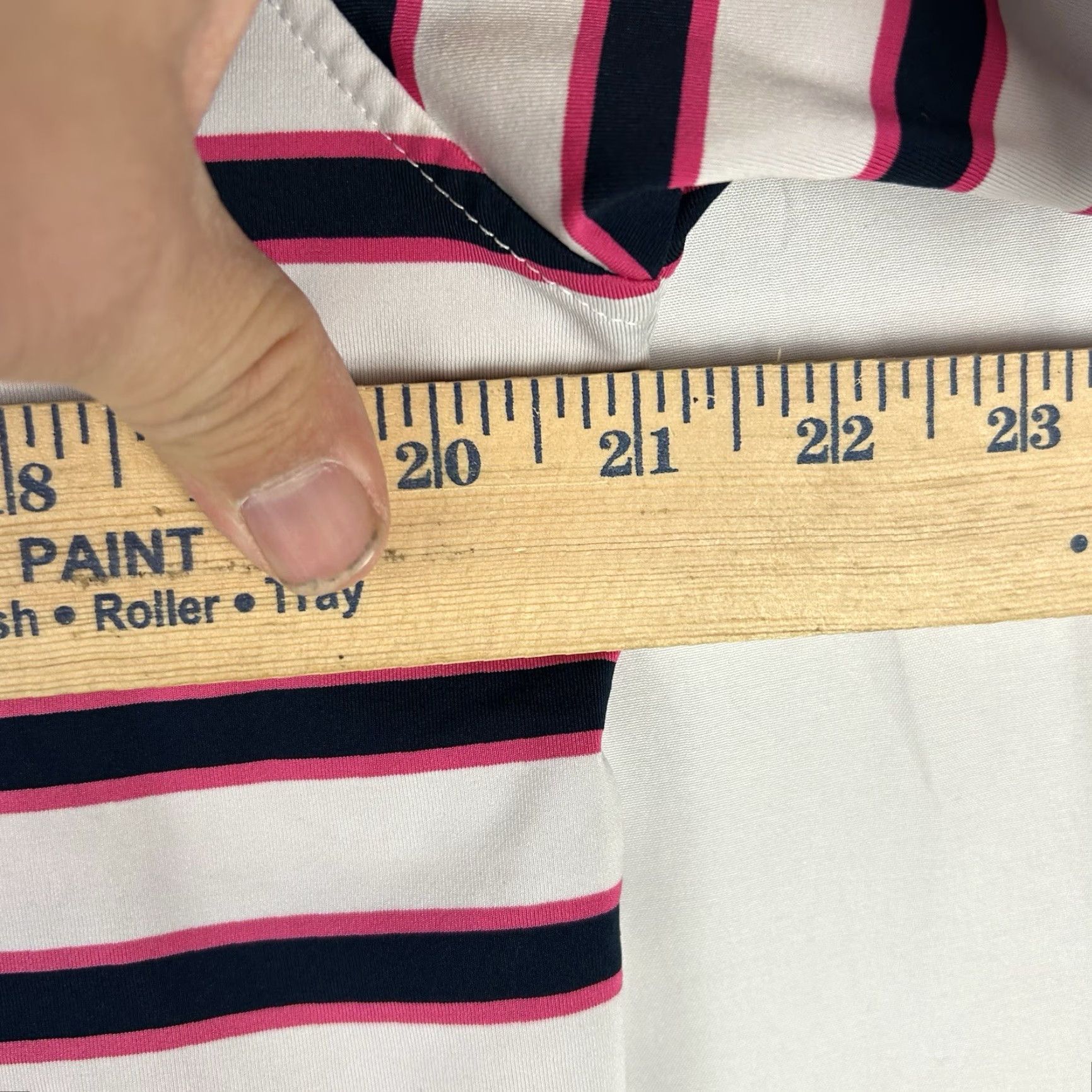 Footjoy FootJoy FJ Golf Stretch Polo Striped Short Sleeve Shirt Mens Medium Size US M / EU 48-50 / 2 - 7 Thumbnail