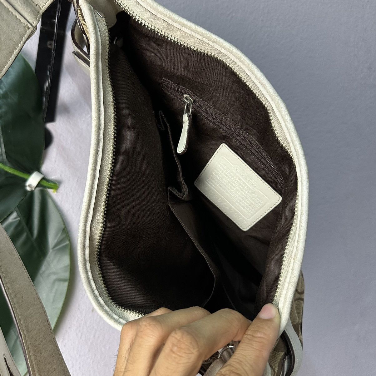 Coach × Genuine Leather Coach Handbag Size ONE SIZE - 12 Thumbnail