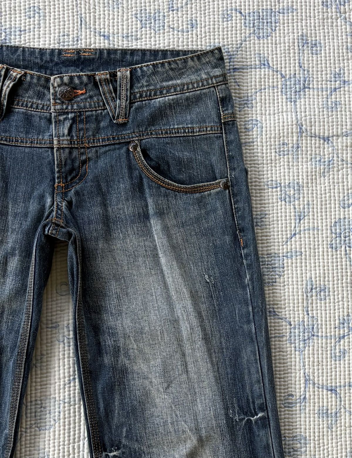 Japanese Brand Japanese Genes Native American Embroidered Bootcut Y2K Jeans Size US 32 / EU 48 - 6 Thumbnail