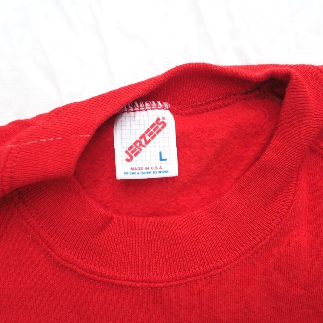 Jerzees VINTAGE Jerzees Sequin Snowman Ugly Christmas Sweatshirt Women's M Red Body Size M / US 6-8 / IT 42-44 - 2 Thumbnail