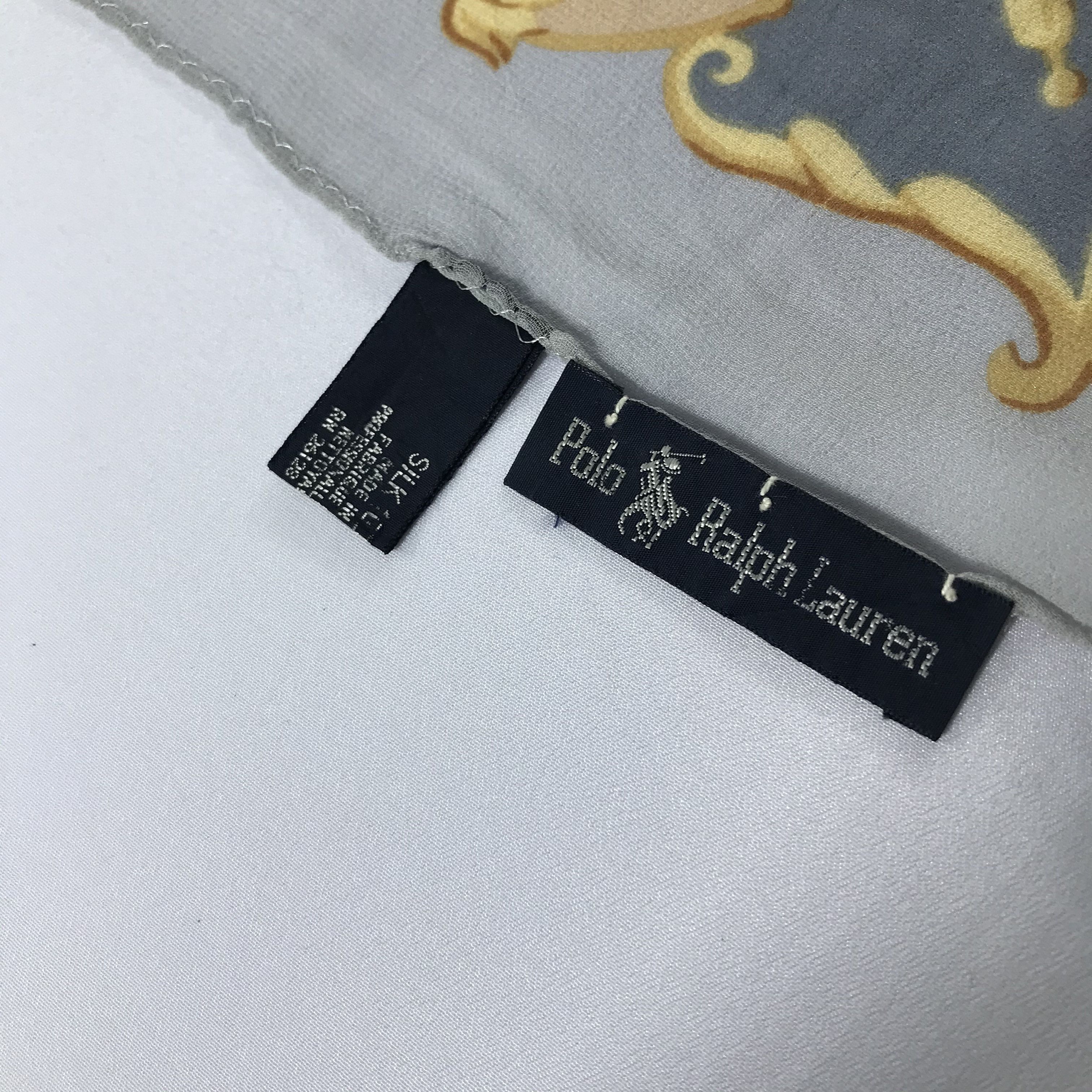 Ralph Lauren Vintage Ralph Lauren Silk Scarf Size ONE SIZE - 5 Thumbnail