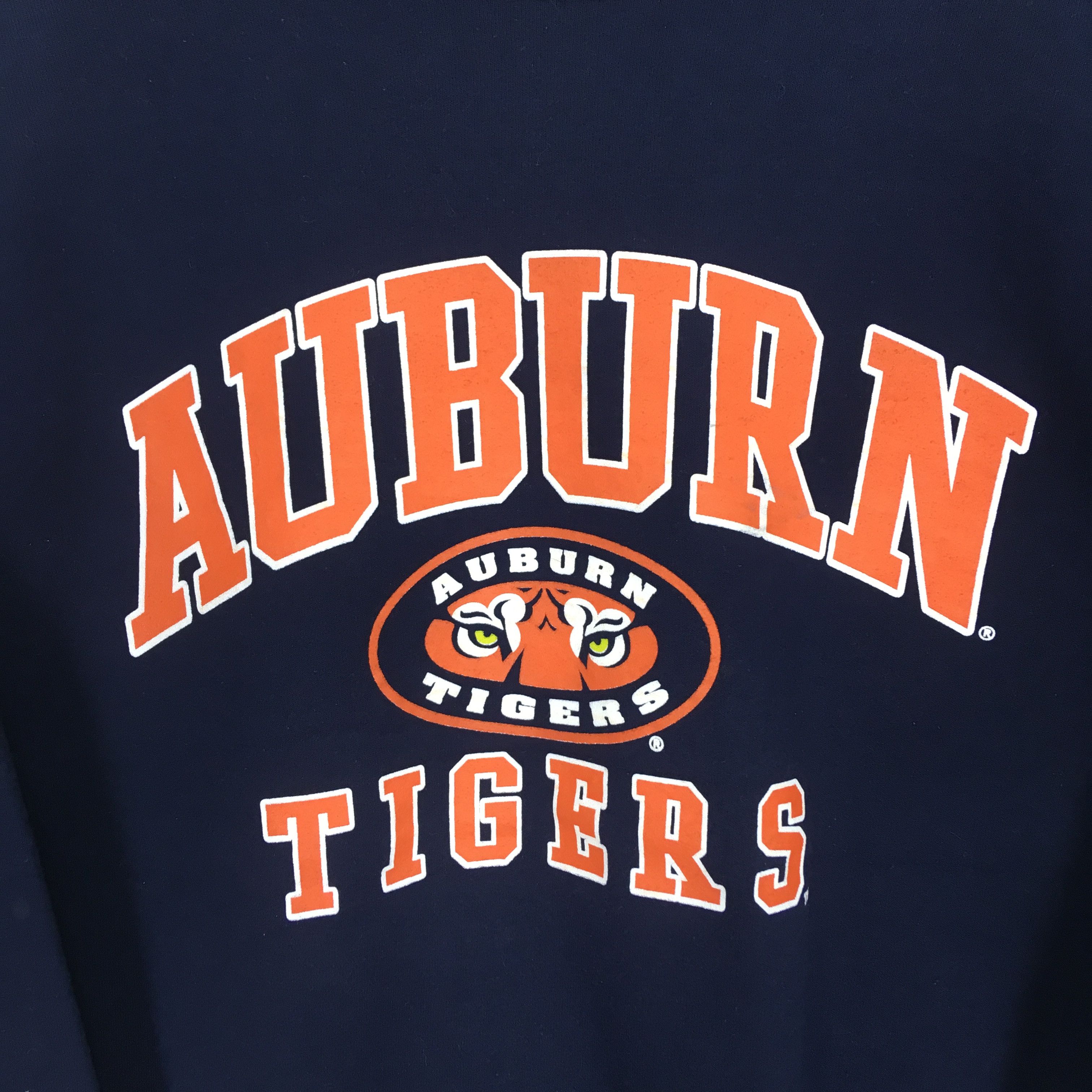 Auburn Sportswear Vintage 90s Auburn Tigers Blue Sweatshirt - 484 Size US M / EU 48-50 / 2 - 4 Thumbnail