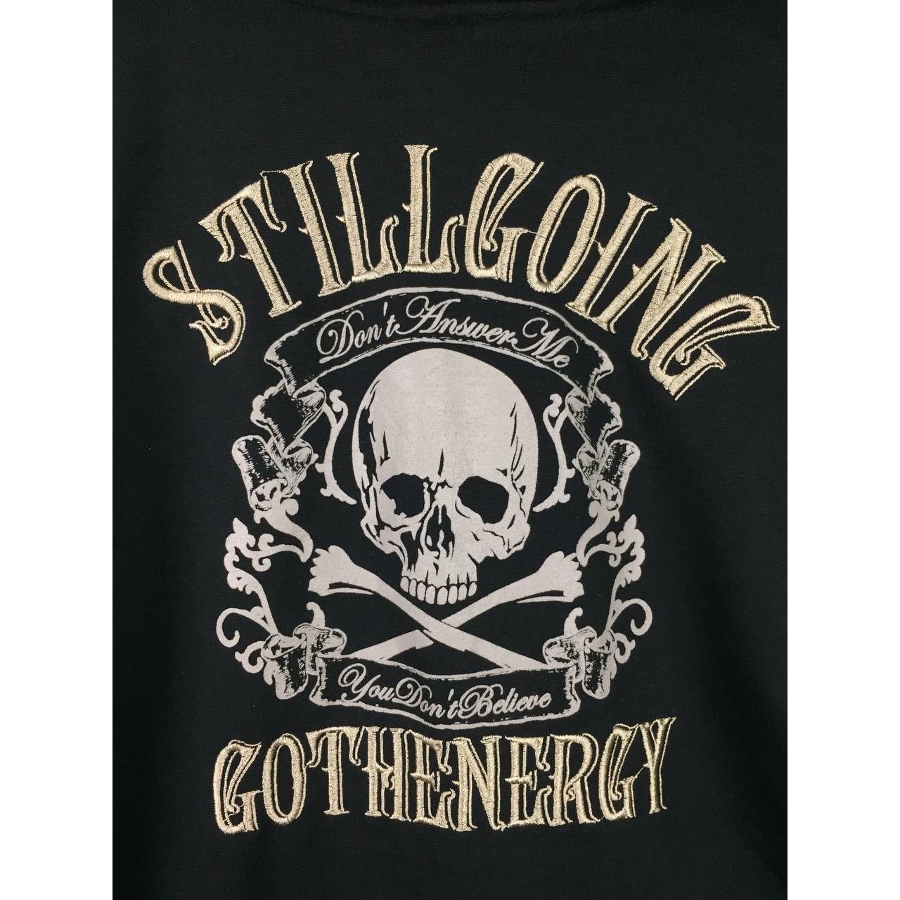 In The Attic × Japanese Brand × Seditionaries In The Attic Homme Skull Embroidered Shawl Collar Cardigan Size US M / EU 48-50 / 2 - 6 Thumbnail