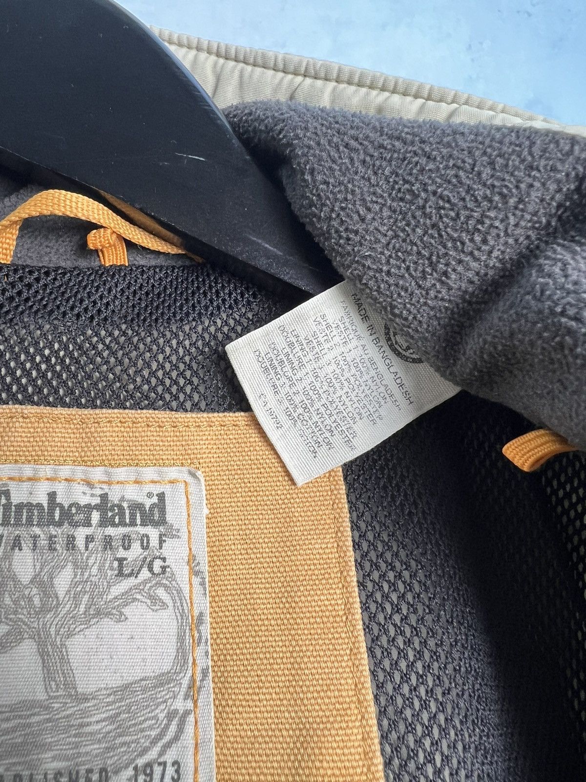 Timberland Vintage Timberland Beige Jacket Size M - L Size US L / EU 52-54 / 3 - 9 Thumbnail