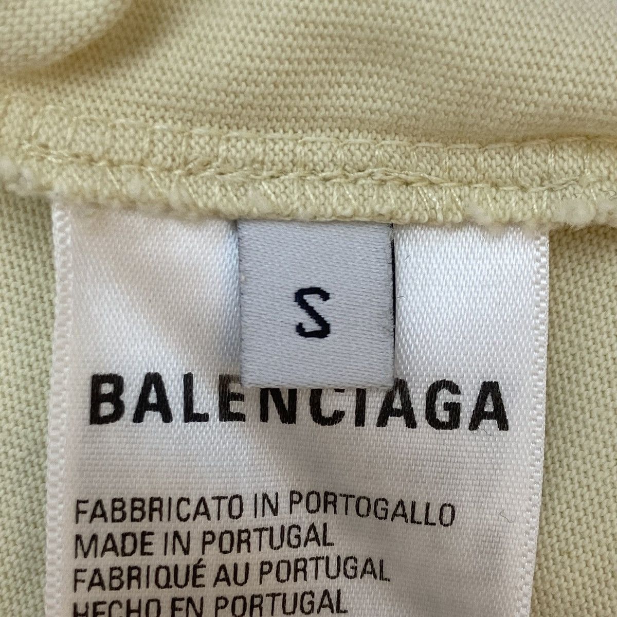 Balenciaga Balenciaga Logo Letter Printed Crew Neck T-shirt K26WX Size S / US 4 / IT 40 - 8 Thumbnail