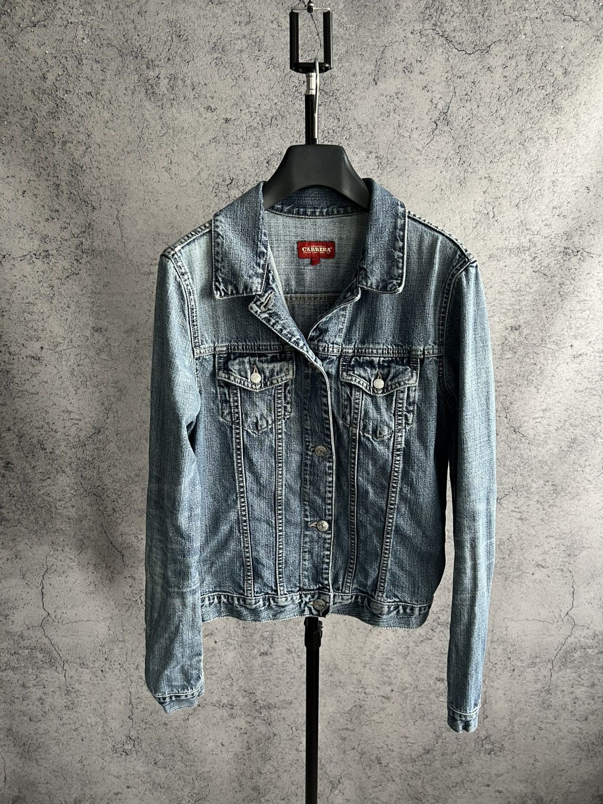 Carrera Vintage Carrera Denim Jacket 2000s Y2K Jacket Size M Size M / US 6-8 / IT 42-44 - 1 Thumbnail
