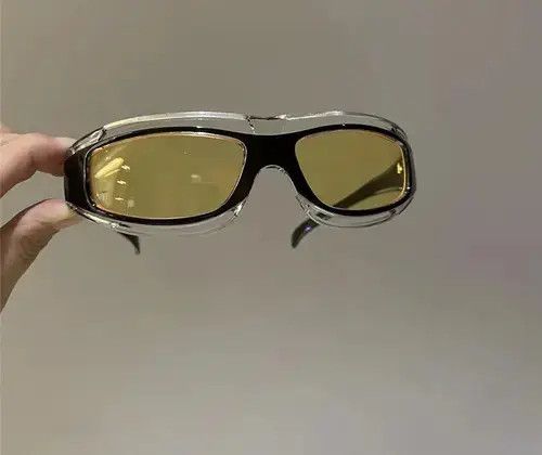 Electric Visual × Vintage Y2K Trend Sunglasses Unisex Size ONE SIZE - 2 Thumbnail