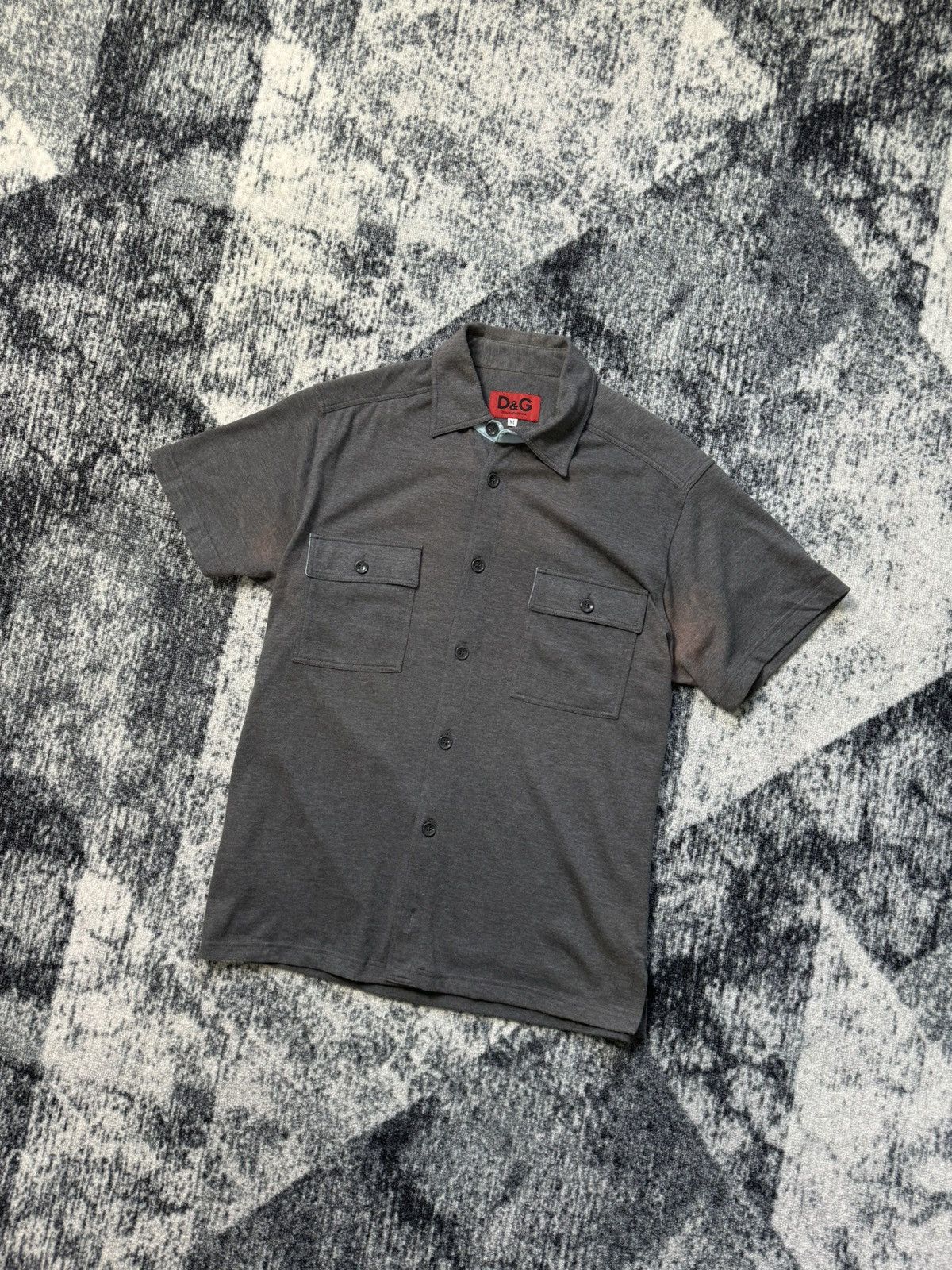 Dolce & Gabbana Vintage Dolce Gabbana Sport Shirt Button Ups Short Sleeve 90 Size US M / EU 48-50 / 2 - 1 Thumbnail