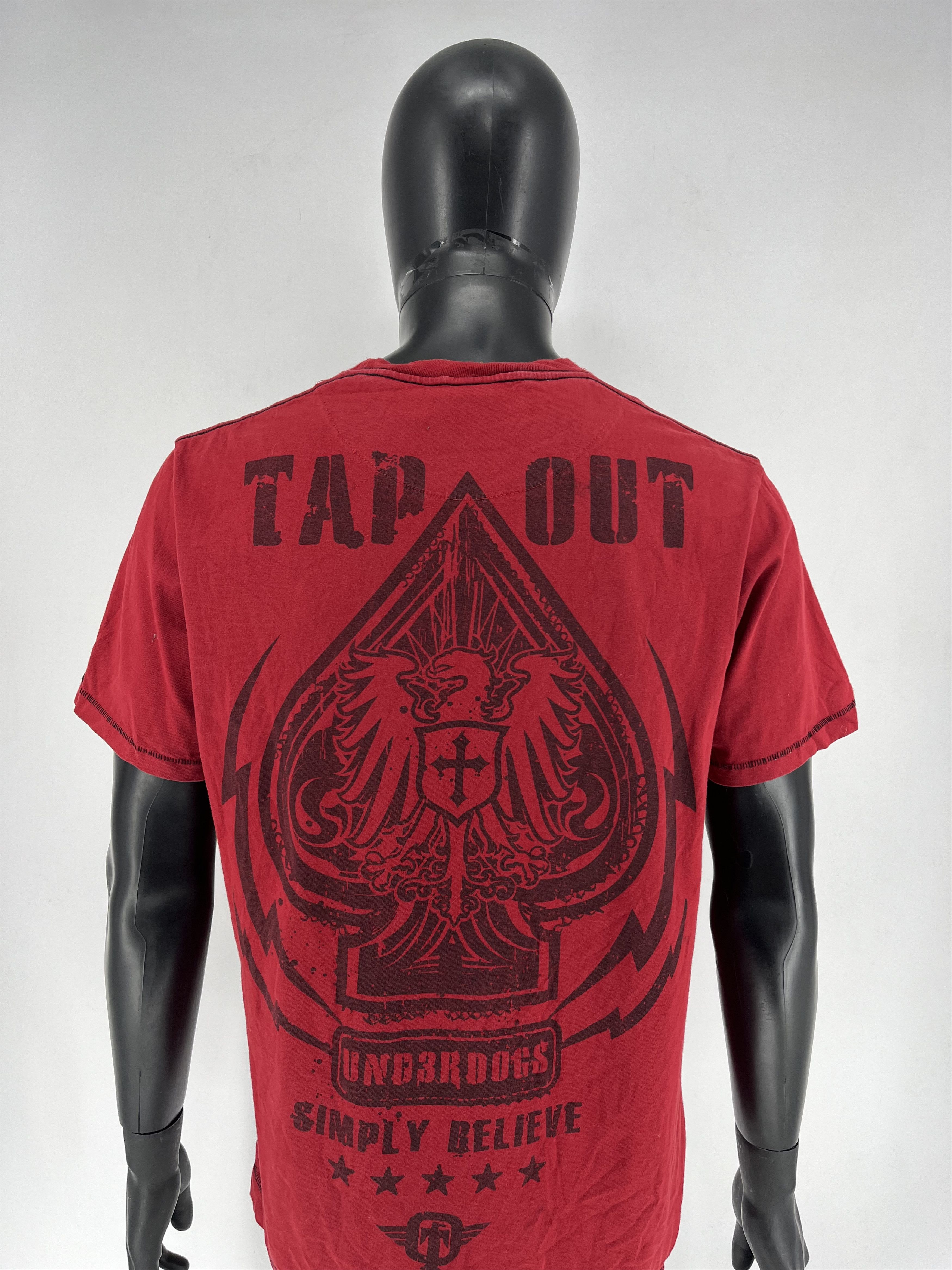 Affliction VINTAGE TAPOUT TANK TOP TEE 90s Size US L / EU 52-54 / 3 - 1 Thumbnail