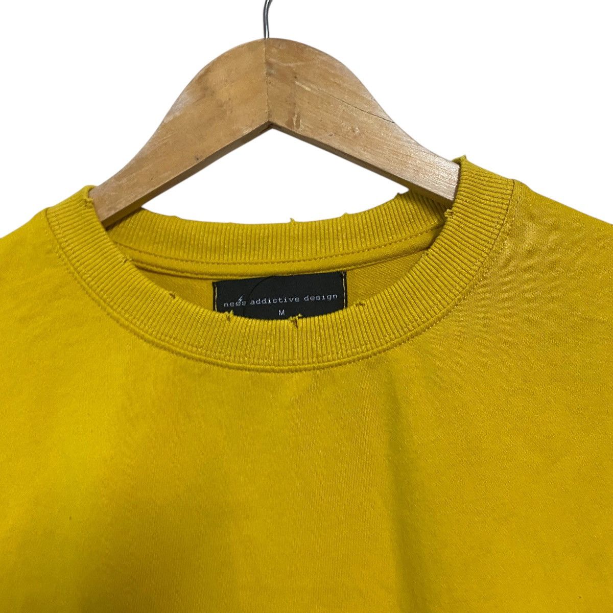 Japanese Brand Neos Addictive Design Oversize Distressed Sweatshirt Size US M / EU 48-50 / 2 - 4 Thumbnail