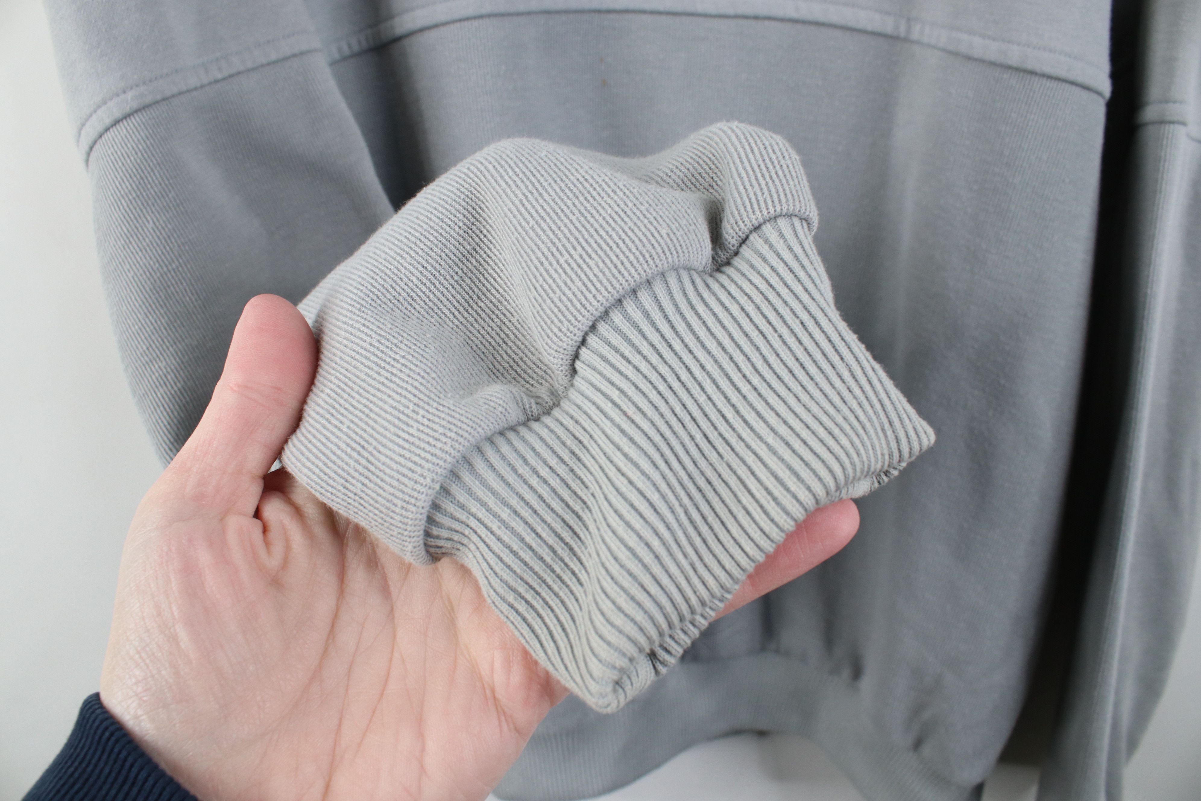 Vintage Vintage 90s Streetwear Ribbed Knit Collared Pullover Sweater Size US L / EU 52-54 / 3 - 11 Thumbnail