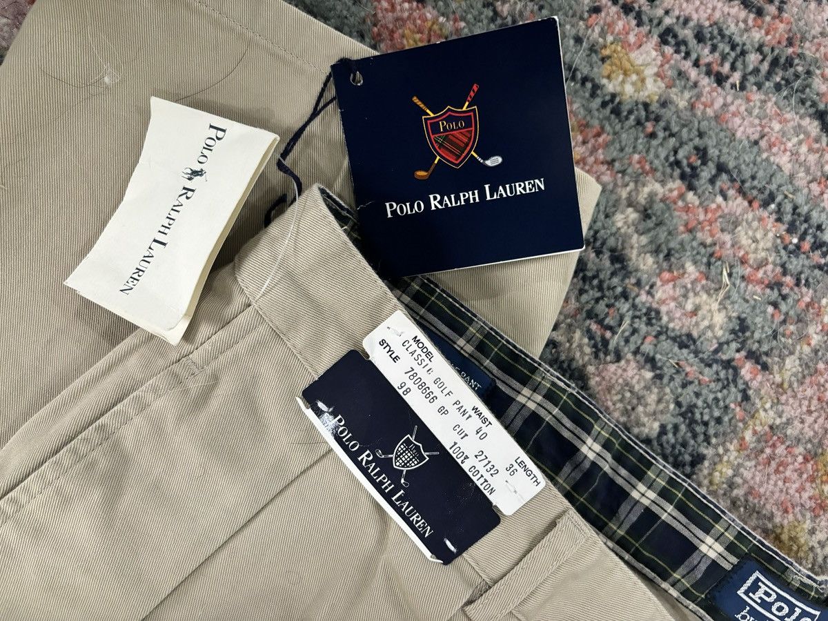 Polo Ralph Lauren Vintage 90s Polo Ralph Lauren Classic Golf Khaki Pants Size US 40 / EU 56 - 3 Thumbnail