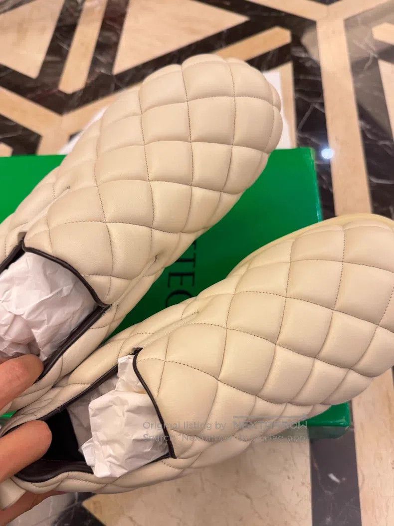 Bottega Veneta Bottega Veneta White Pineapple Leather Shoes Size US 9.5 / EU 42-43 - 6 Thumbnail