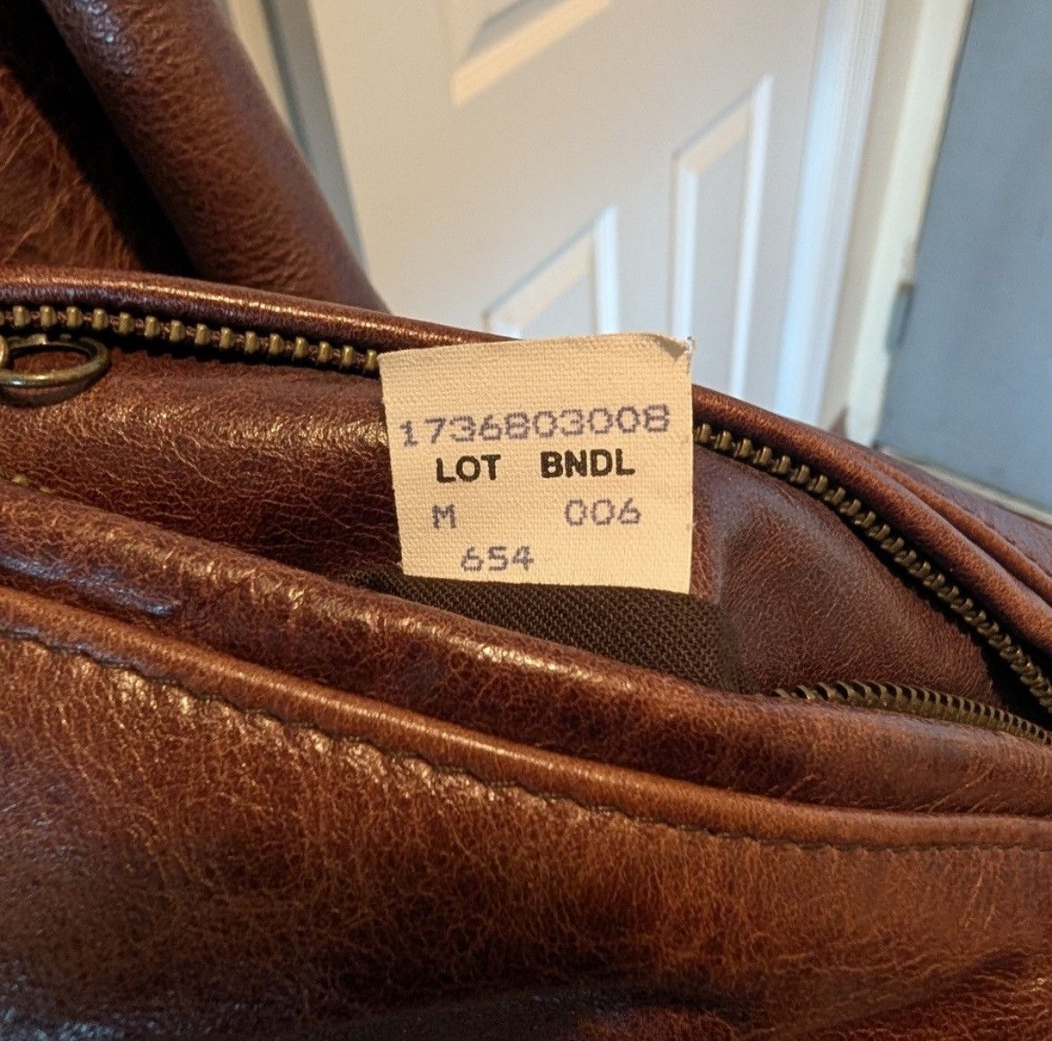 Schott Schott Brown 654 Cafe Leather Jacket (M) Size US M / EU 48-50 / 2 - 6 Thumbnail