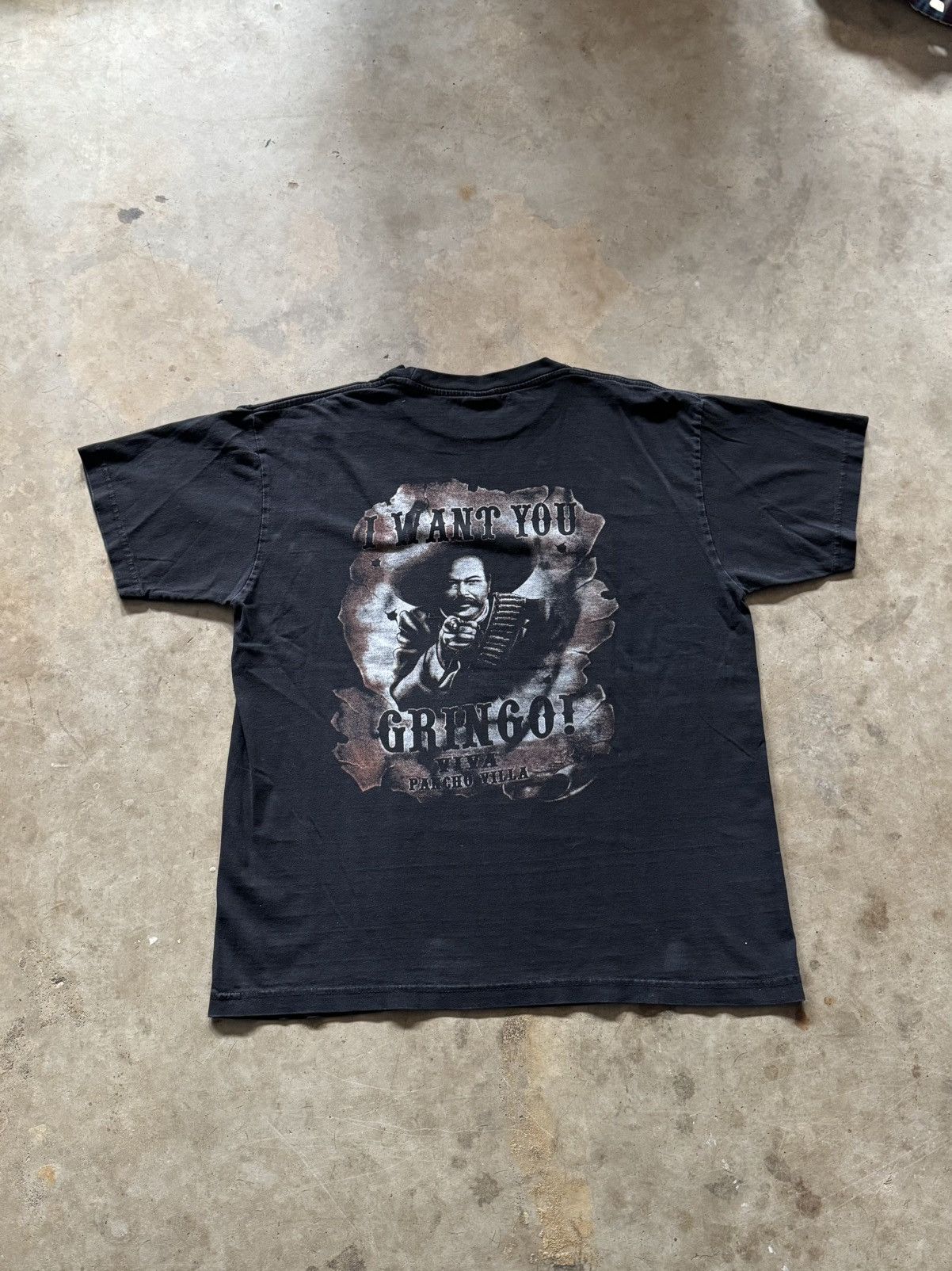Vintage Vintage Pancho Villa t-shirt Size US L / EU 52-54 / 3 - 3 Thumbnail