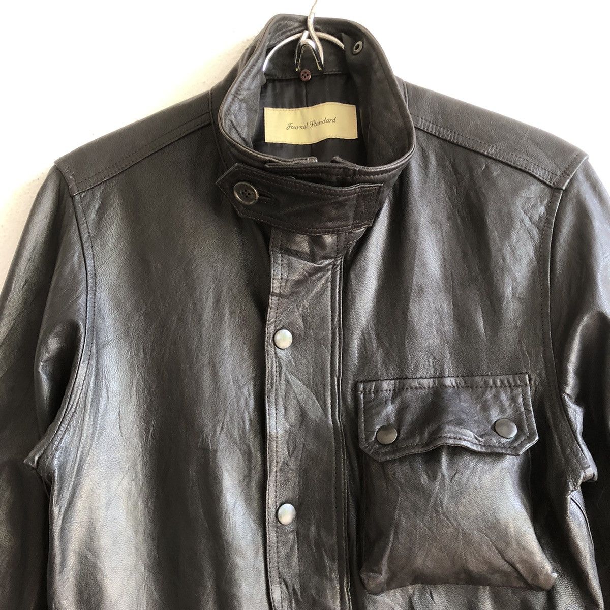 Genuine Leather × Journal Standard JOURNAL STANDARD safari leather jacket Size US S / EU 44-46 / 1 - 5 Thumbnail