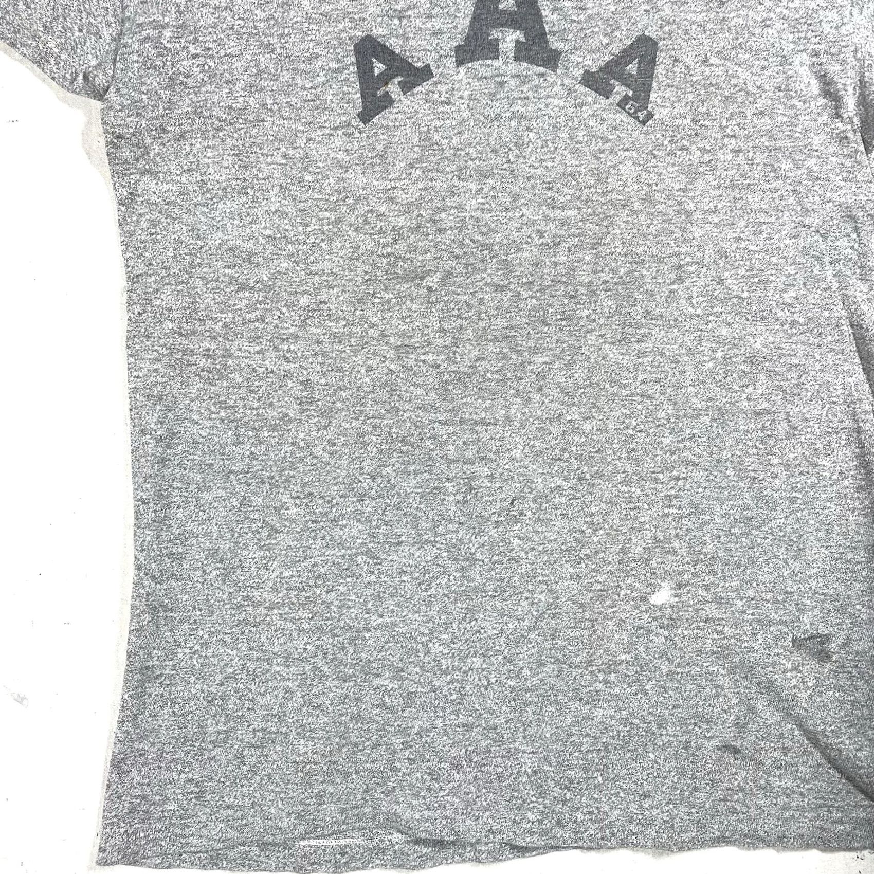 Champion VINTAGE Champion USMA Army Athletic Association T Shirt XL Gray 1960s Unisex Graphic Tee Size US XL / EU 56 / 4 - 5 Thumbnail