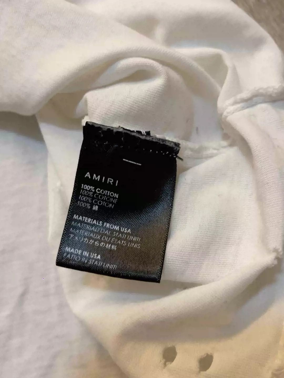 Amiri AMIRI Beverly Blast Logo Tee-2506 Size US M / EU 48-50 / 2 - 6 Thumbnail