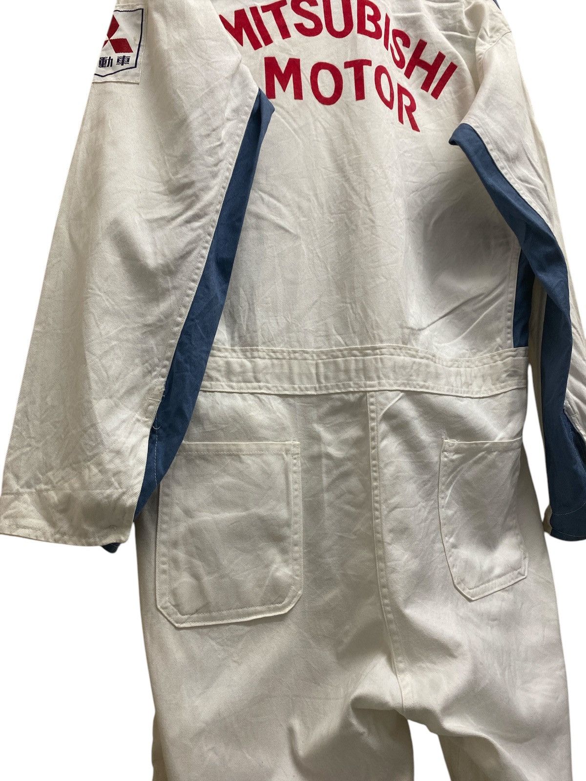 Vintage Vintage Mitsubishi Motor Jumpsuit Coverall Size US 36 / EU 52 - 5 Thumbnail