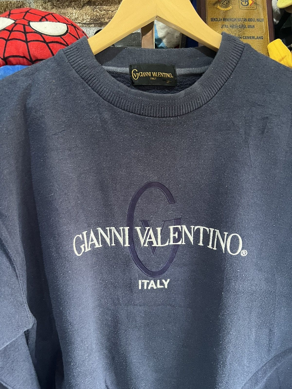 Gianni Valentino 🔥Vintage Gianni Valentino Italy Crewneck Sweatshirt Size US M / EU 48-50 / 2 - 11 Thumbnail