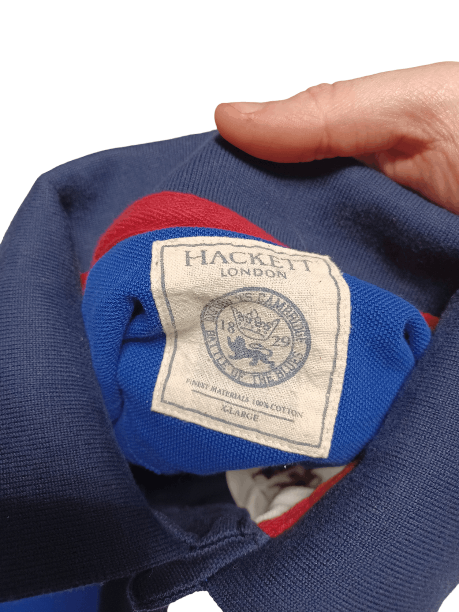 Hackett CAMBRIDGE VS OXFORD HACKETT LONDON EMBROIDERED POLO SHIRT Size US XL / EU 56 / 4 - 6 Thumbnail