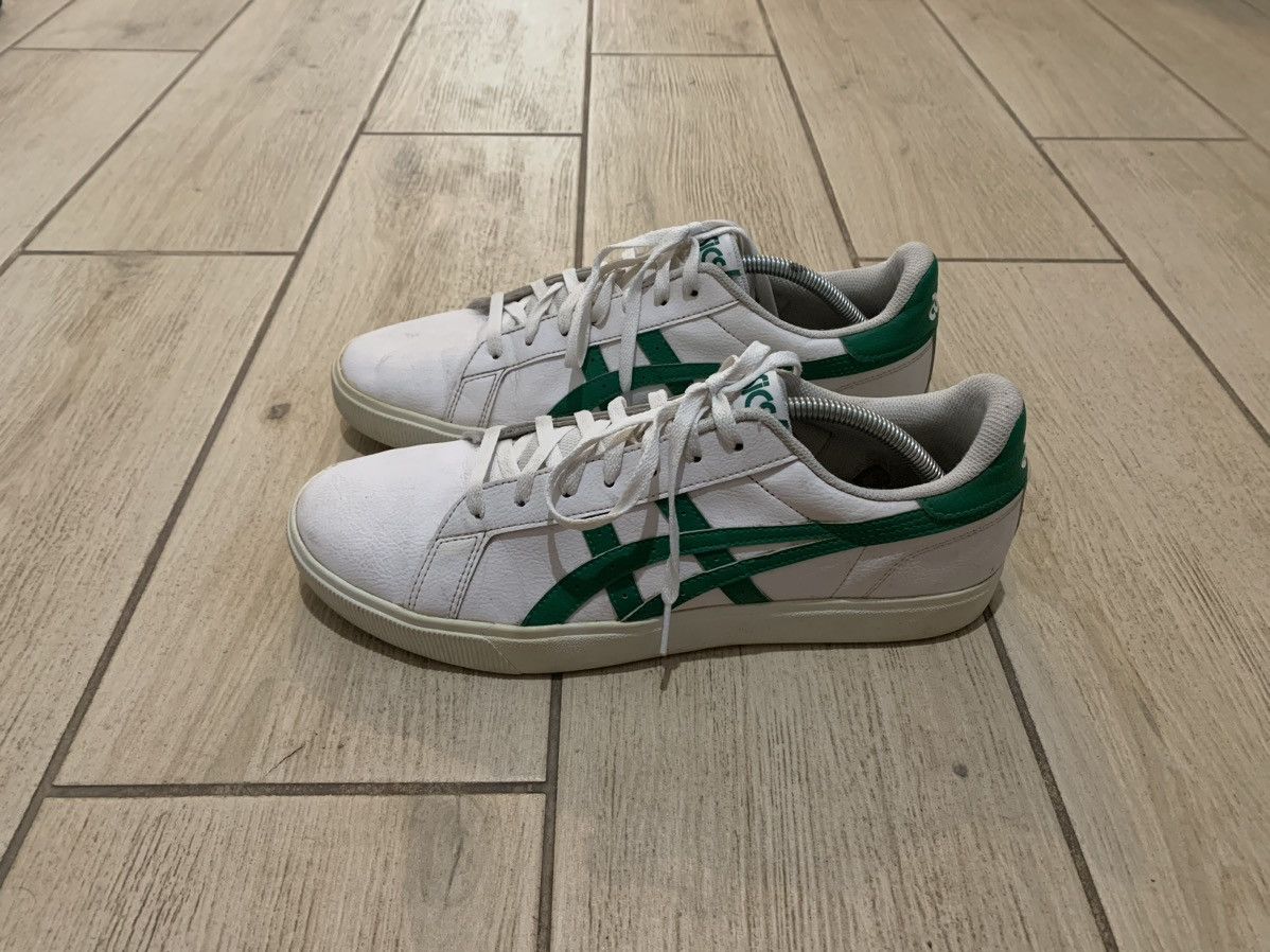 Asics × Onitsuka Tiger × Vintage Asics Vintage Leather White Green Shoes Size US 11.5 / EU 44-45 - 2 Thumbnail