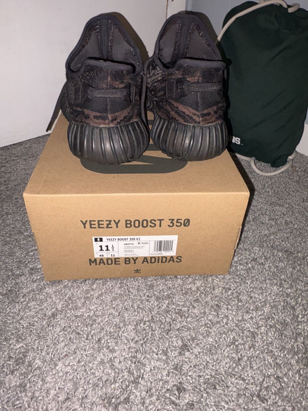 Yeezy Yeezy Boost 350 v2 Mx rock colorway Size US 11 / EU 44 - 2 Thumbnail