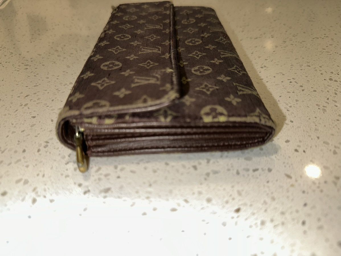 Louis Vuitton LOUISVUITTON SARAH MINILIN MONOGRAM CANVASBIFOLD LONG WALLET Size ONE SIZE - 9 Thumbnail