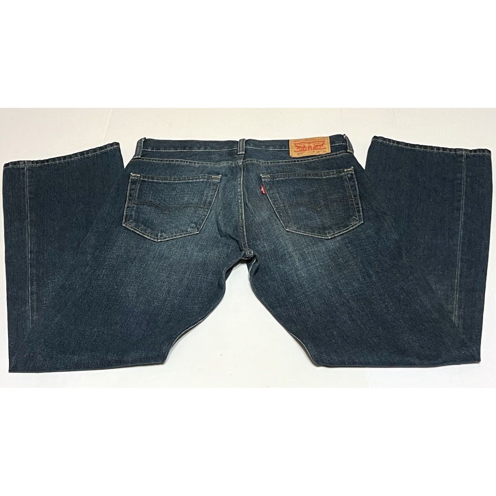 Levi's Levi's 527 Jeans Blue Boot Denim Western Tag 32x30 Measure 34x31 Regular 34 Inseam 31 Blue Cowboy Western Mens Jeans Size US 34 / EU 50 - 2 Thumbnail