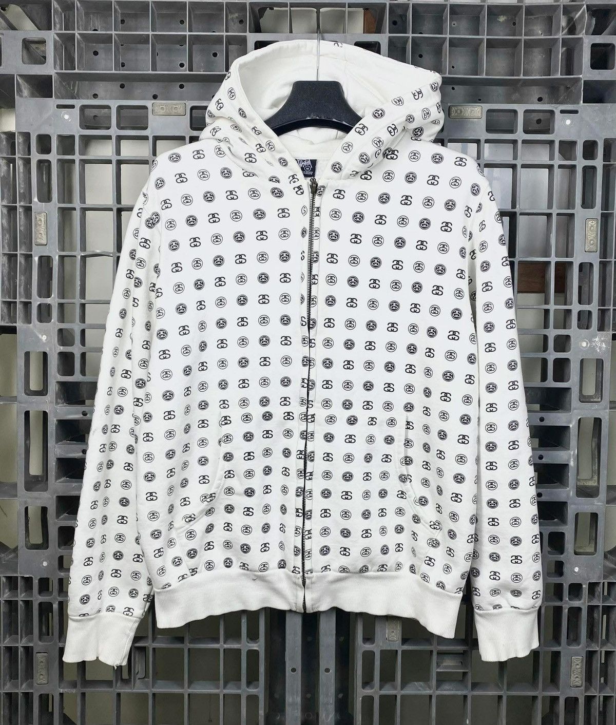 Stussy Stussy monogram hoodie Size US L / EU 52-54 / 3 - 1 Thumbnail