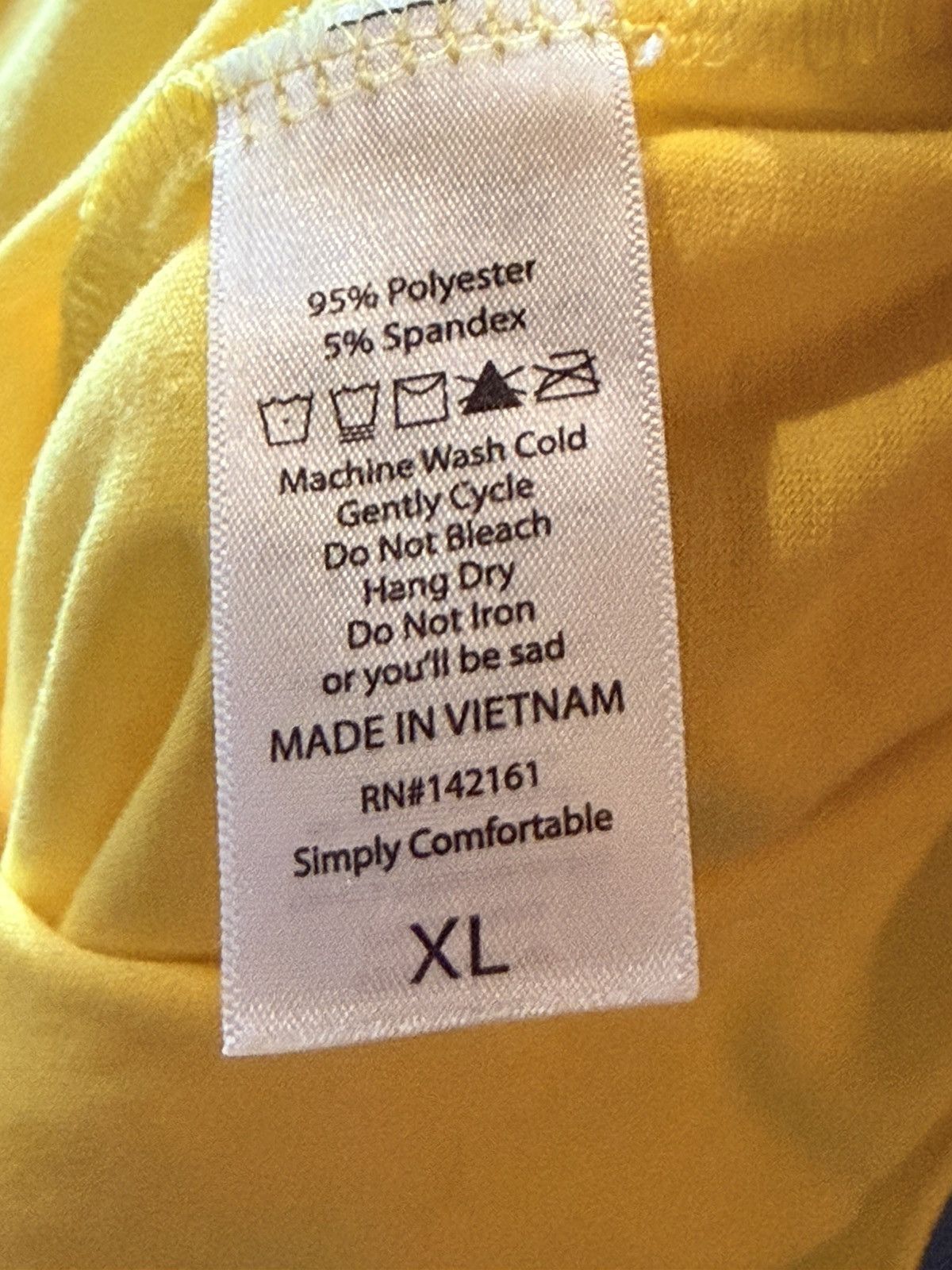 Other XL Yellow Tshirt Size XL / US 12-14 / IT 48-50 - 3 Thumbnail