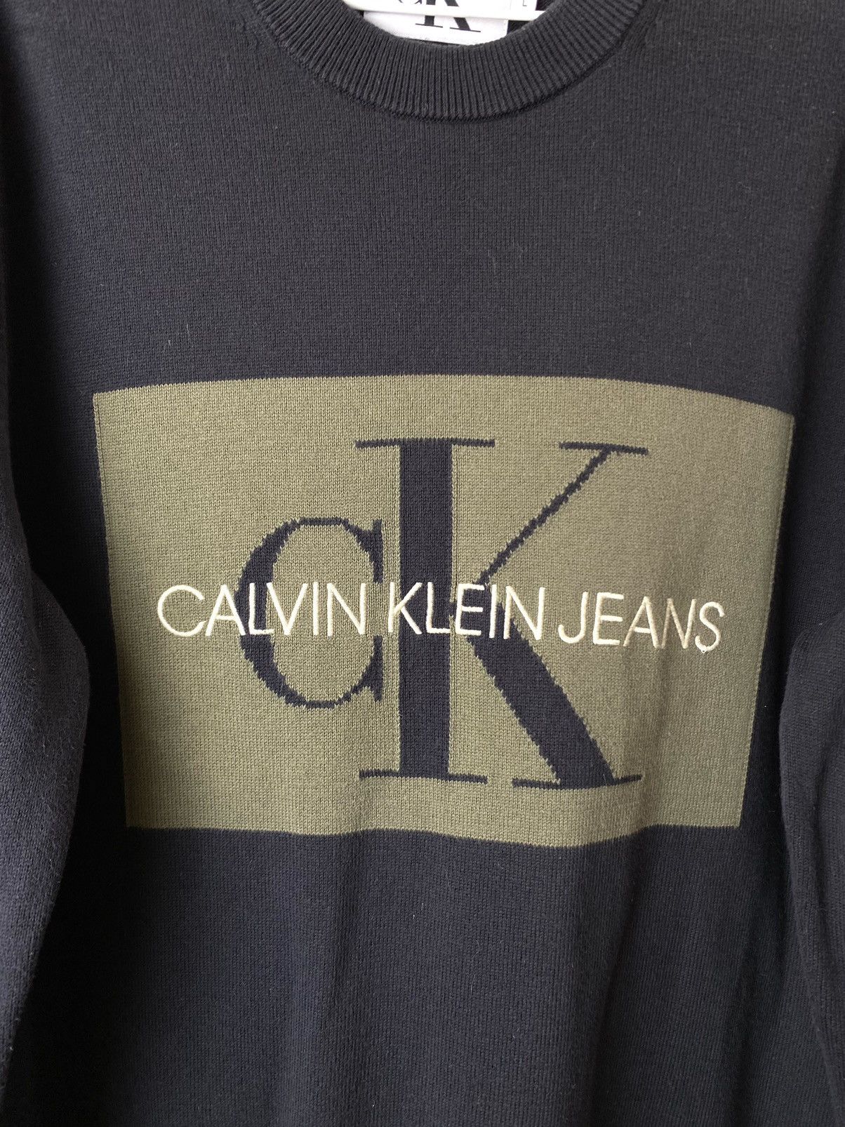 Calvin Klein Archive Calvin Klein Knit Sweater Sweatshirt Size US L / EU 52-54 / 3 - 2 Thumbnail