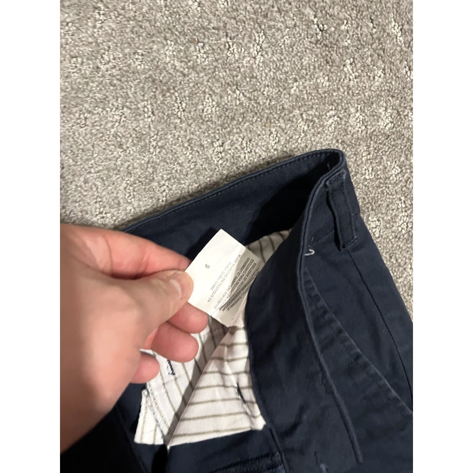 Dickies Dickies Dickies For Women Pants Size 9 Regular Navy Blue Skinny Solid Women’s Solid Size 30" / US 8 / IT 44 - 5 Thumbnail