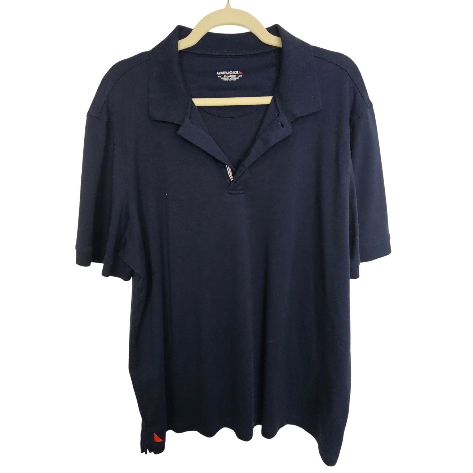 UNTUCKit Untuckit Mens Polo Shirt Sz XL Minimalist Classic Business Size US XL / EU 56 / 4 - 1 Thumbnail