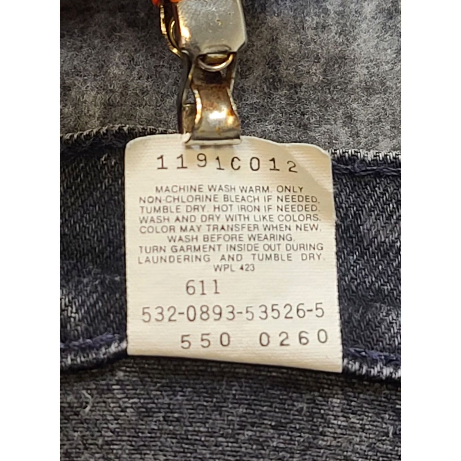 Levi's VINTAGE Levi's 550 Jeans Mens 38x30 Relaxed Fit Tapered Leg Red Label USA Made Jeans Size US 38 / EU 54 - 3 Thumbnail