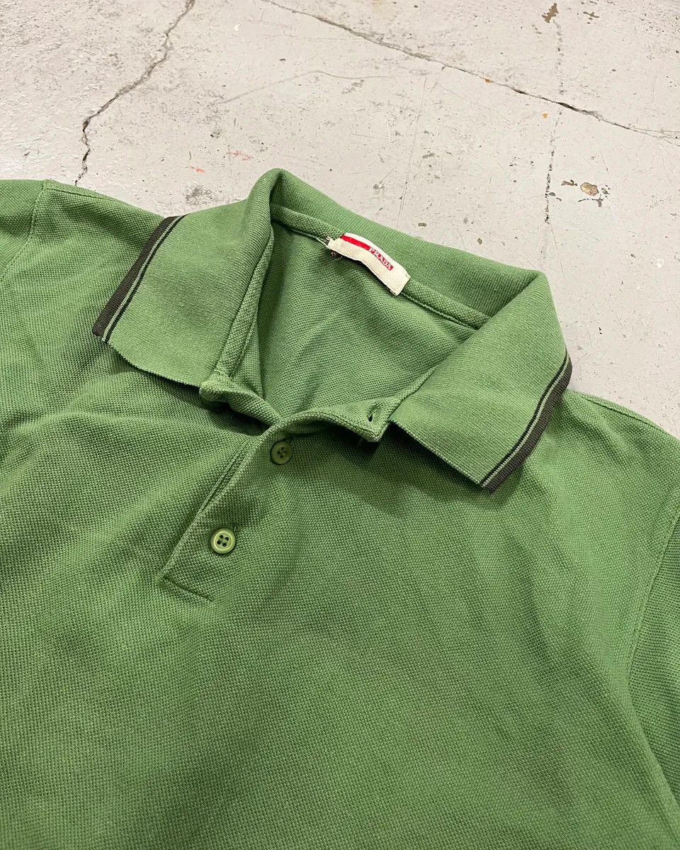 Prada SS2011 Prada Sage Green Polo Size US M / EU 48-50 / 2 - 5 Thumbnail