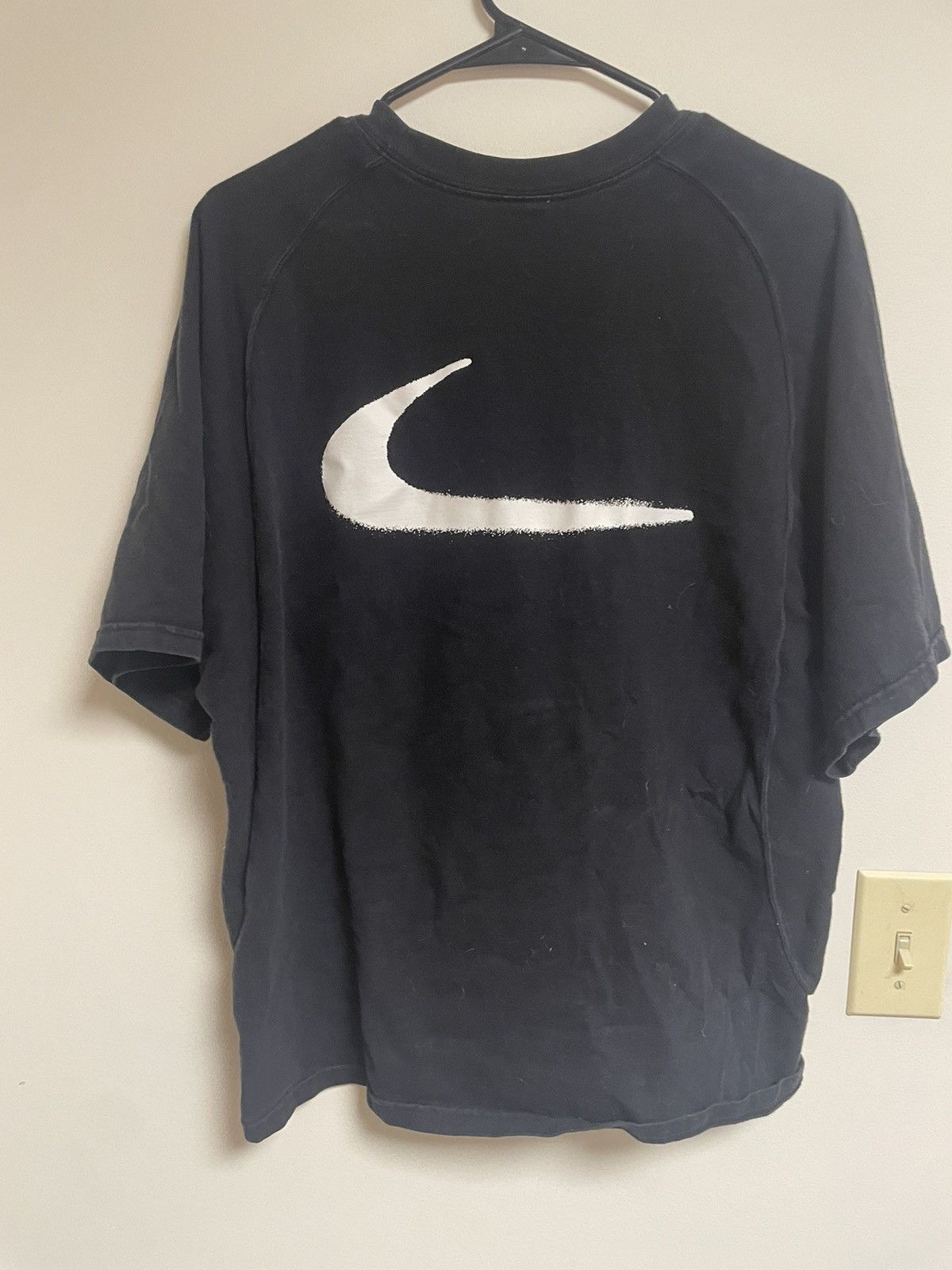 Designer × Nike × Off-White Nike Off White Spotted Cropped Fit Tee Size US M / EU 48-50 / 2 - 2 Thumbnail