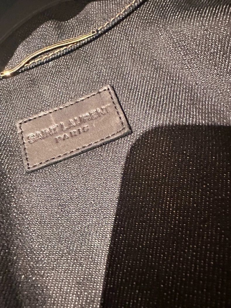Saint Laurent Paris Saint Laurent Paris Make an old denim jacket-2506 Size US XS / EU 42 / 0 - 4 Thumbnail