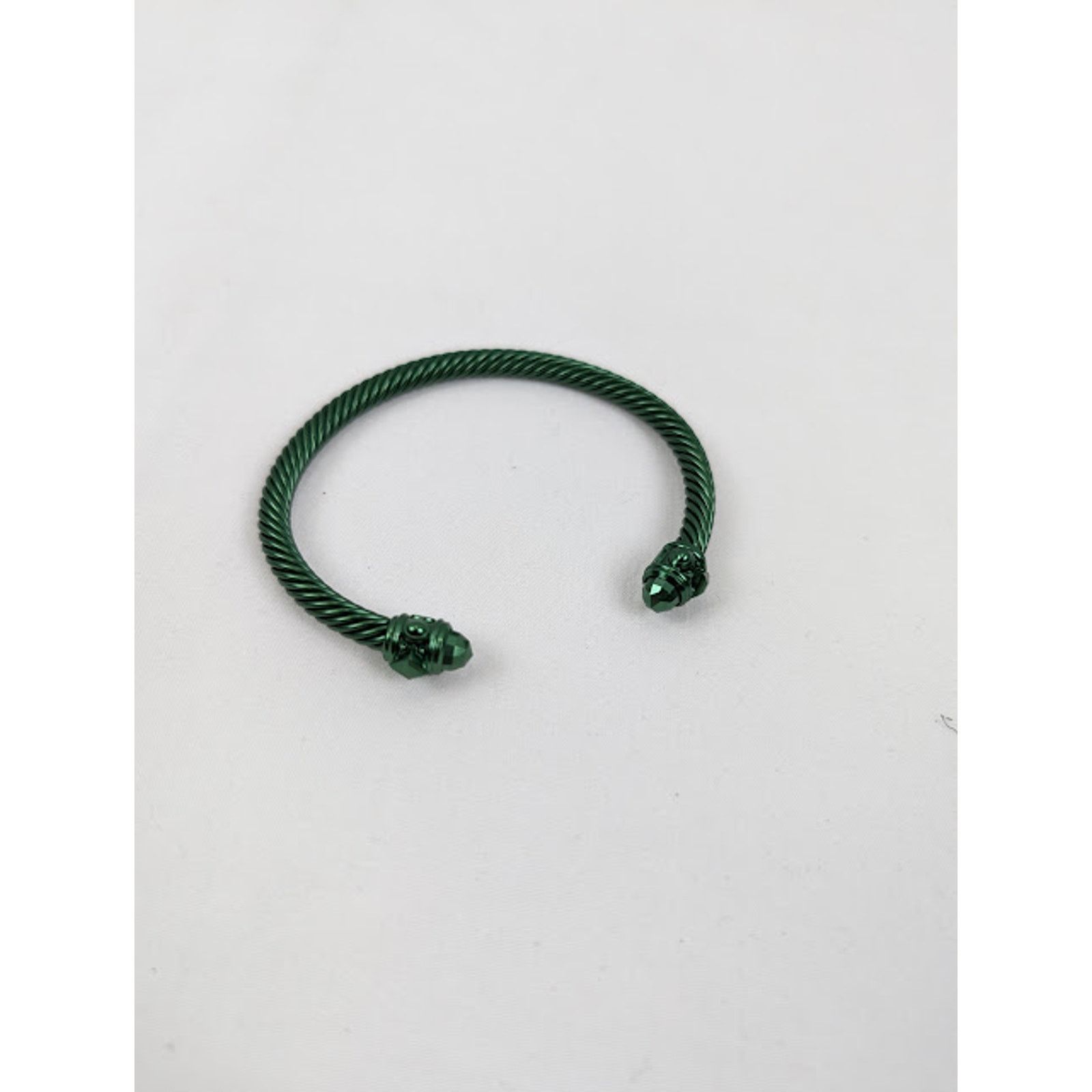David Yurman o1rshd1 Size: S / Classic Cable Bracelet in Green Size ONE SIZE - 4 Thumbnail