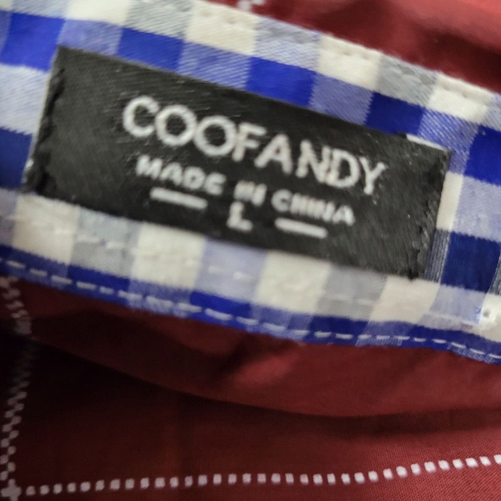 Other Coofandy Men's Slim-Fit Long-Sleeves Plaid Shirt Size Large Size US L / EU 52-54 / 3 - 8 Thumbnail